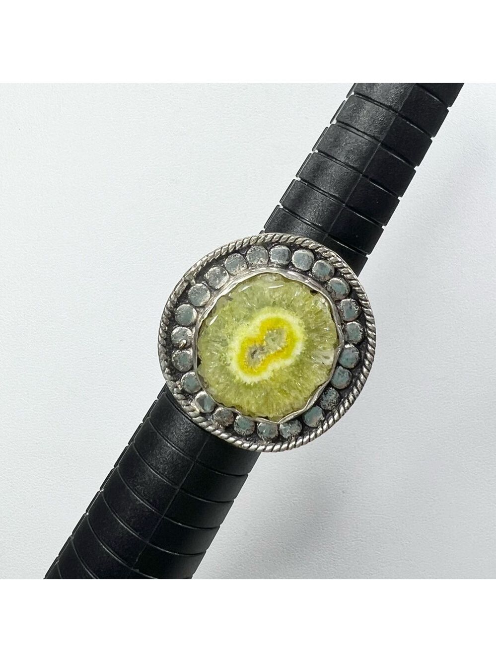 Solar Quartz Add on Item - Solar Ring size 7.5